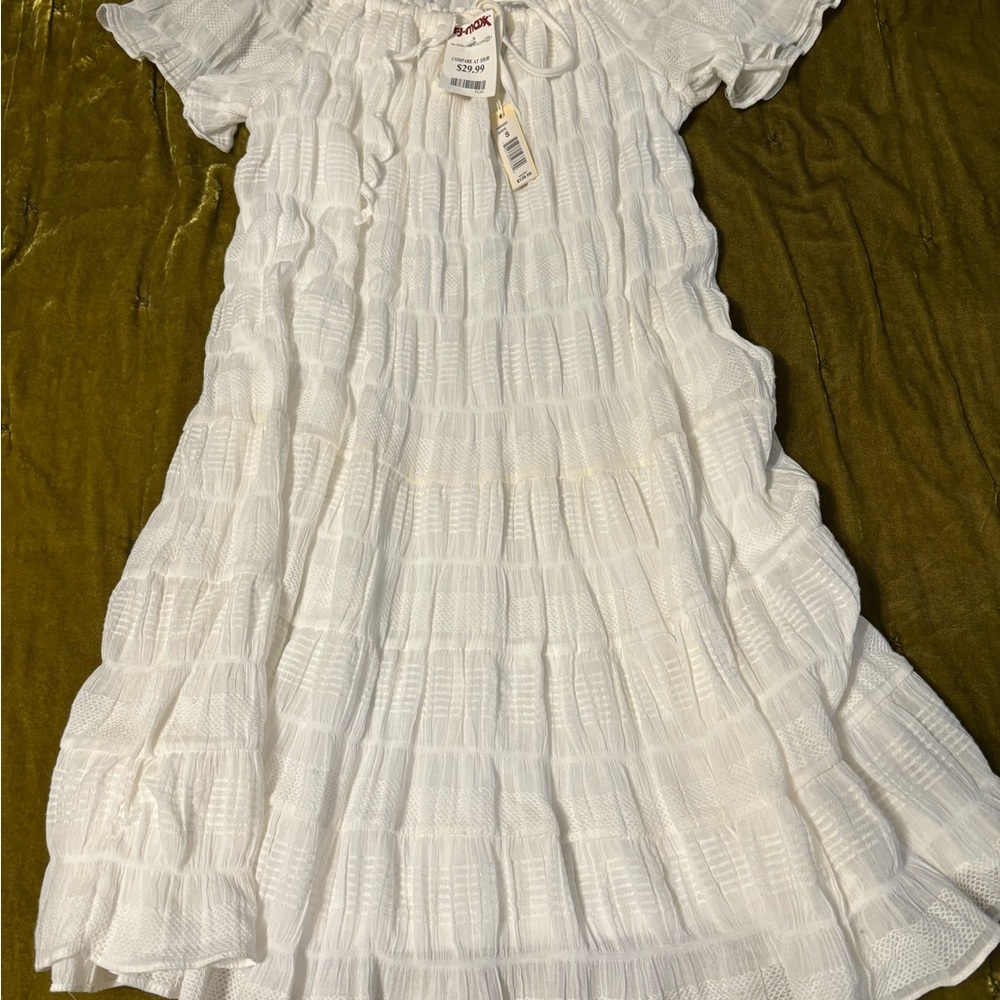 Max Studio White Mini Dress